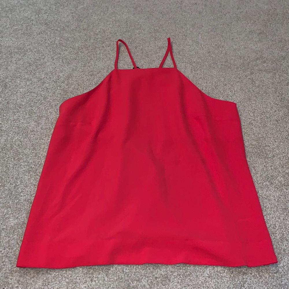 Prologue Orange High Neck Tank